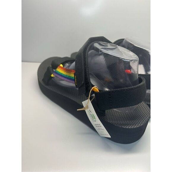 TEVA mens Sz 11 Midform Universal Rainbow Pride Sandal - Picture 7 of 13